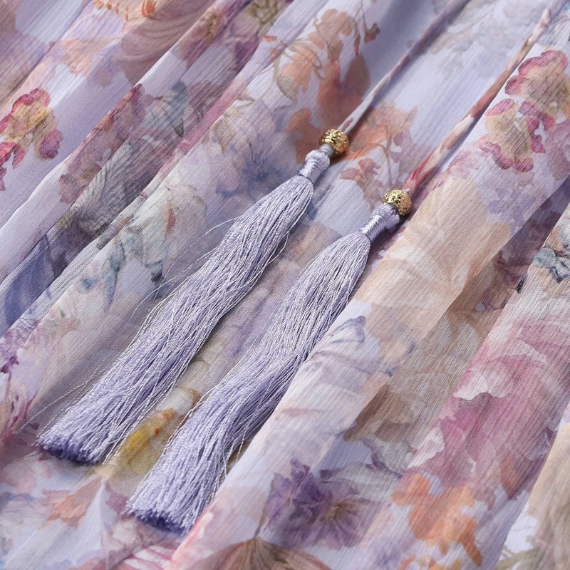 Zimmermann Maxikleid Maxikleid Valiant Flutter pink(Image 4)