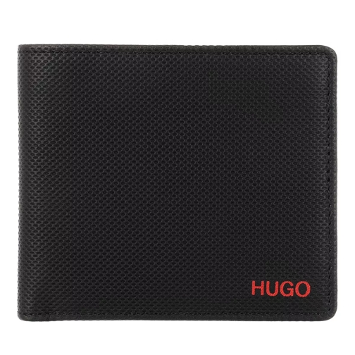 Hugo Austen Coin  Black Bi-Fold Portemonnee