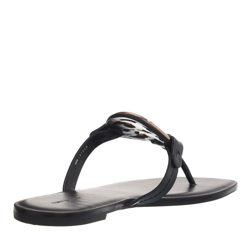 Tory Burch Sandalen Metal Miller Perfect Black/Gold(Image 9)