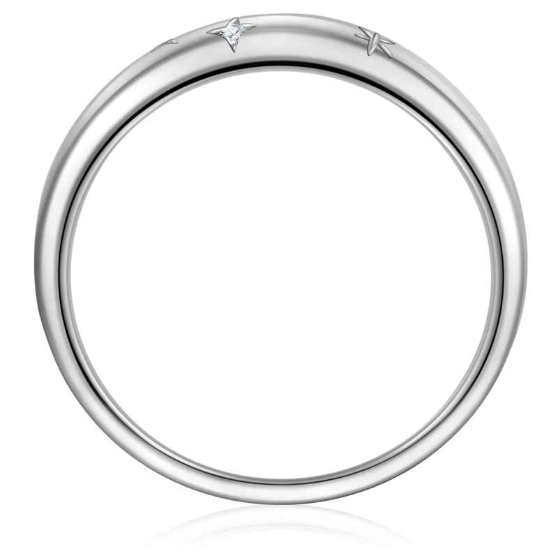 Glanzstücke München Ring Sterling Silber Ring Zirkonia Stern silber(Image 3)