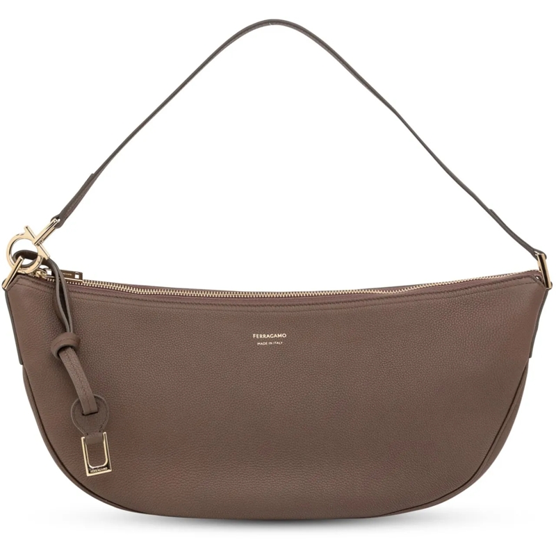 Salvatore Ferragamo Sac à bandoulière Borsa a Spalla  Piccola Hobo taupe