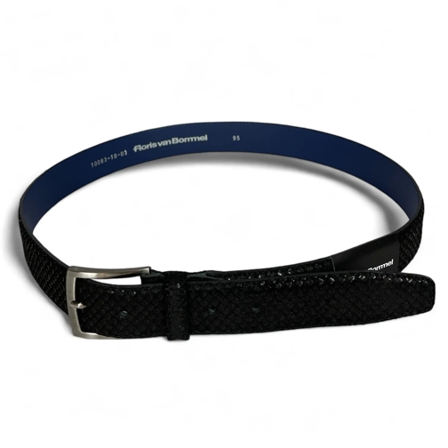 Van Bommel Floris Black Suede mehrfarbig Ceinture