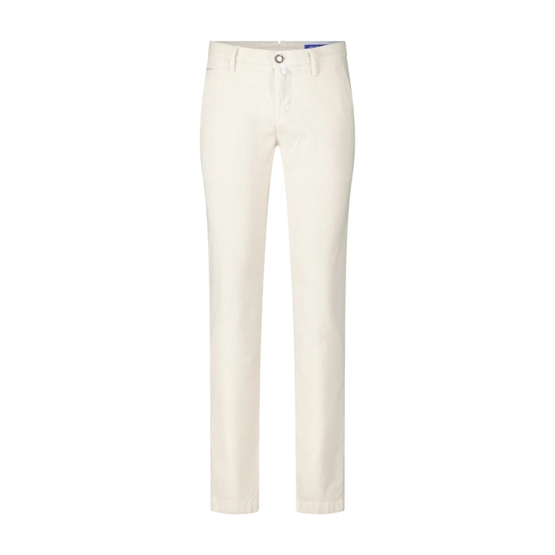 Jacob Cohen Jeans Schmale Cordhose mit Kaschmir Creme