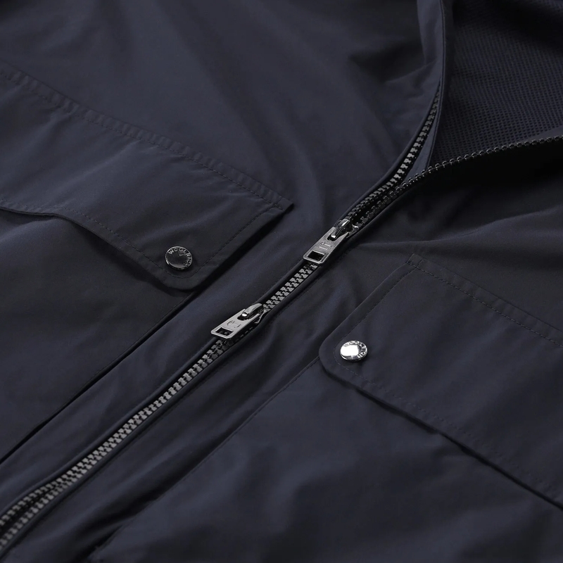 Woolrich Übergangsjacke Bomberjacke Wesley blau(Image 3)