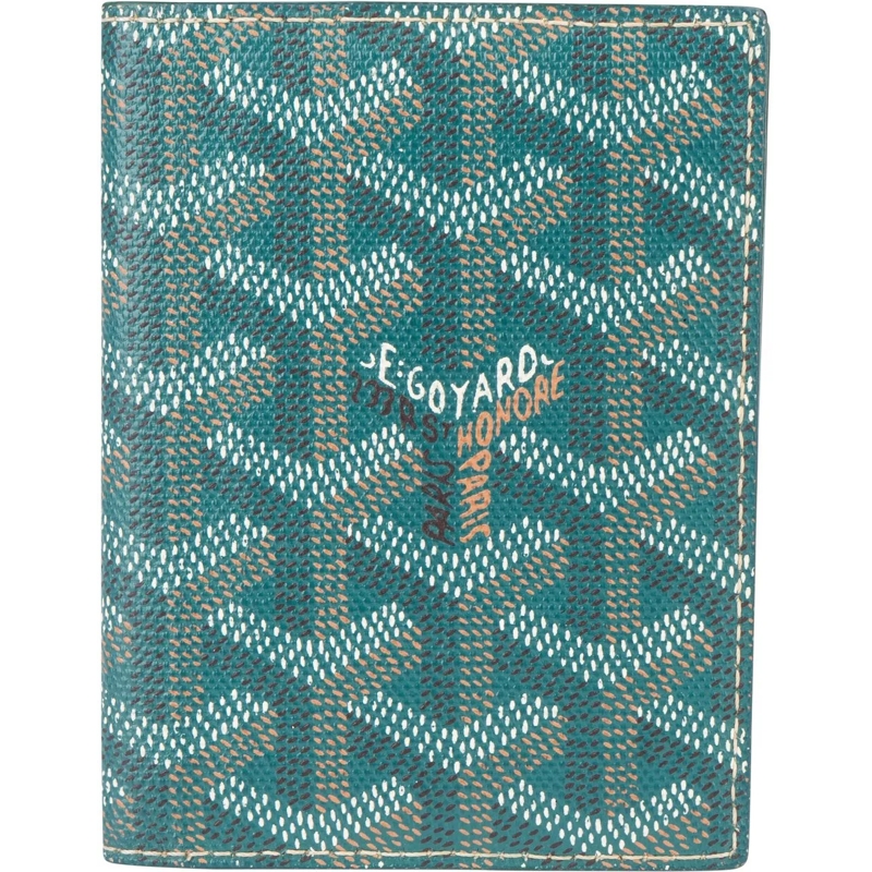 GOYARD Geldbörse Goyard Green Goyardine Monogram Cardholder grün