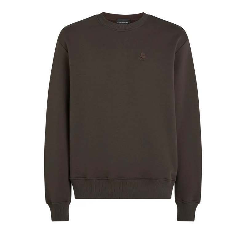 Karl Lagerfeld  KAMEO SWEATSHIRT kaffeebraun