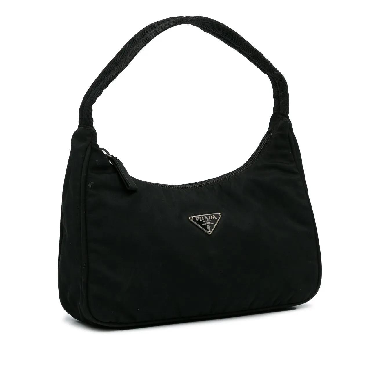 Thumbnail - Prada Hobo Bags - 2000-2013 Mini Tessuto Re-Edition 2000 Shoulder Ba - Gr. unisize - in Schwarz - für Damen