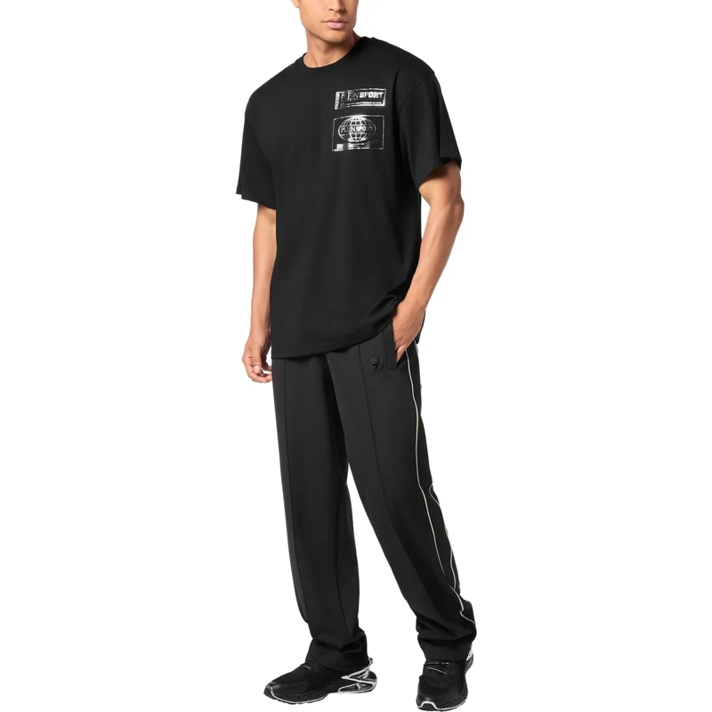 Plein Sport T-Shirt T-Shirt Rundhalsausschnitt Ss schwarz(Image 4)