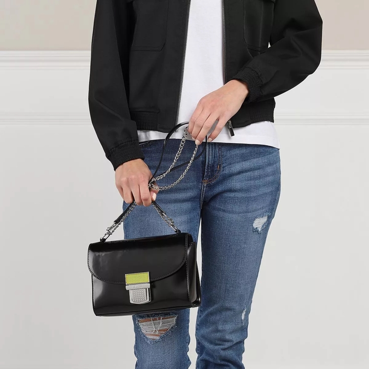 MSGM Borsa Donna Bag Black Crossbody Bag