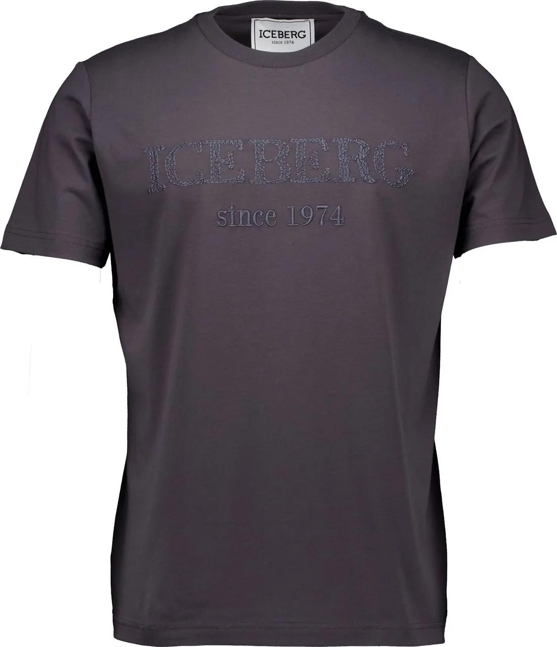 Thumbnail - Iceberg - Iceberg T-shirts Donkergrijs 24i I1p 0f014 6327 - Größe XL - grau