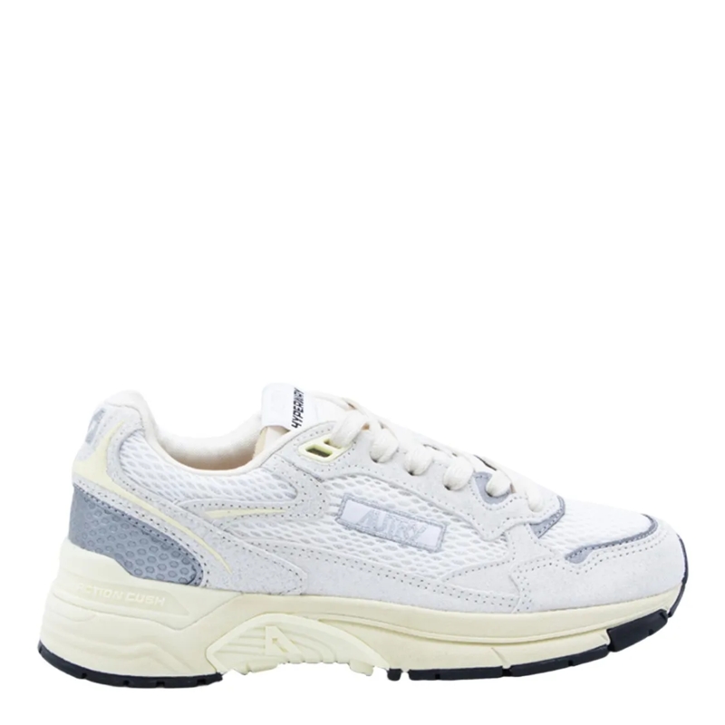 Autry International Sneaker basse Chunky Sneakers With Mesh And Suede Accents White