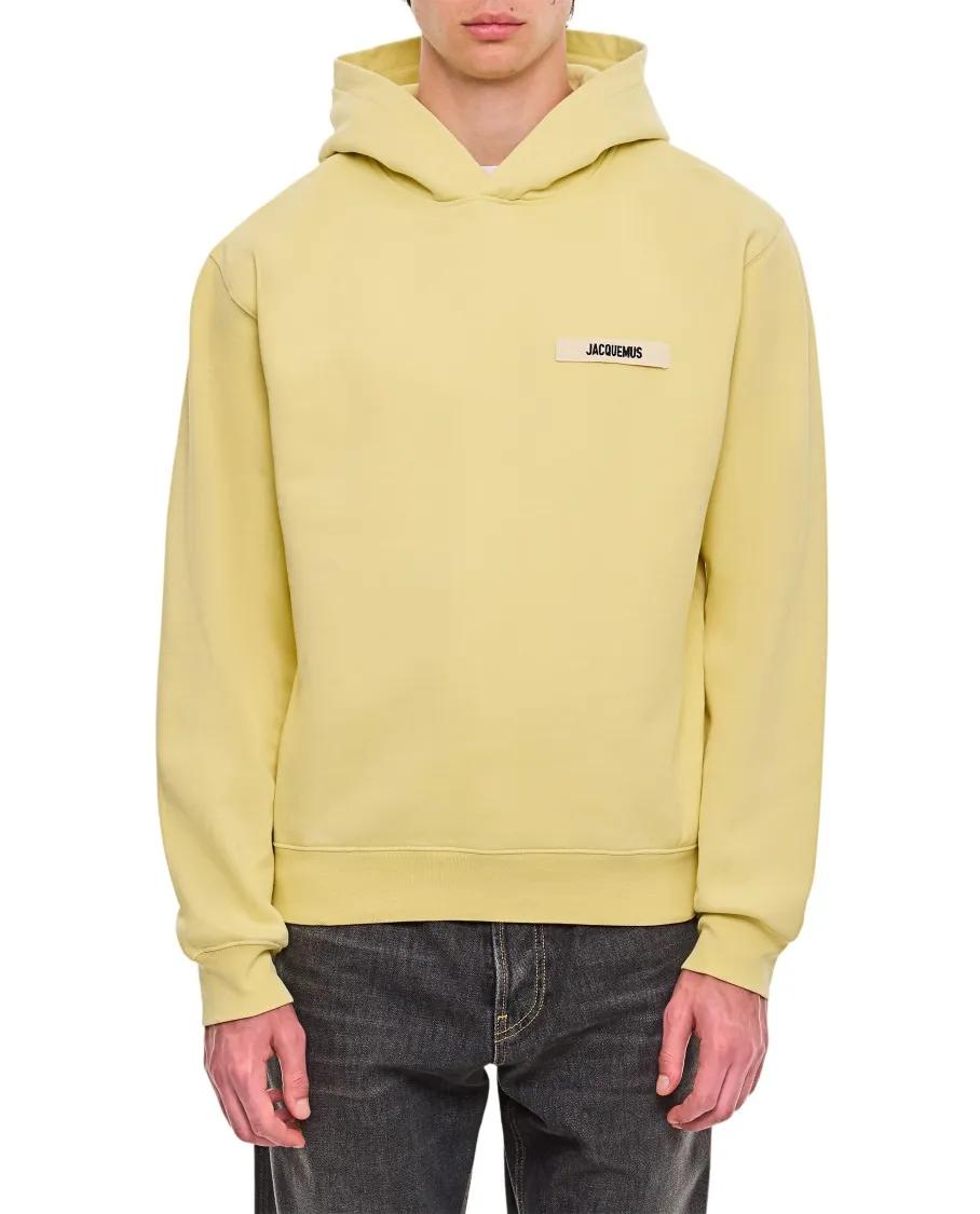 Jacquemus - Hoodie Sweatshirt - Größe S - gelb