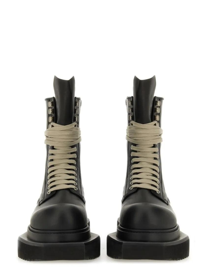 Thumbnail - Rick Owens Stiefel - Boot "Turbo Cyclops Army" - Gr. 41 (EU) - in Schwarz - für Damen