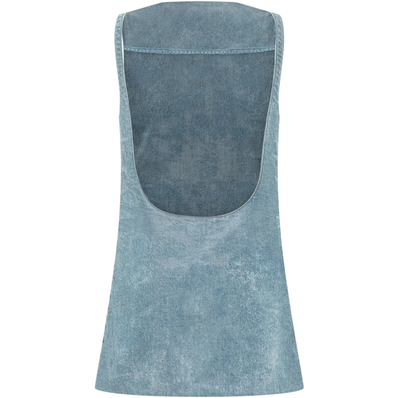 Diesel Mini-robe Abito Selune Corto con Spalline hellblau(Image 2)