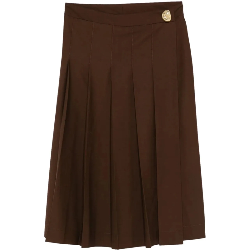 Fabiana Filippi Jupe midi gonna divers mehrfarbig