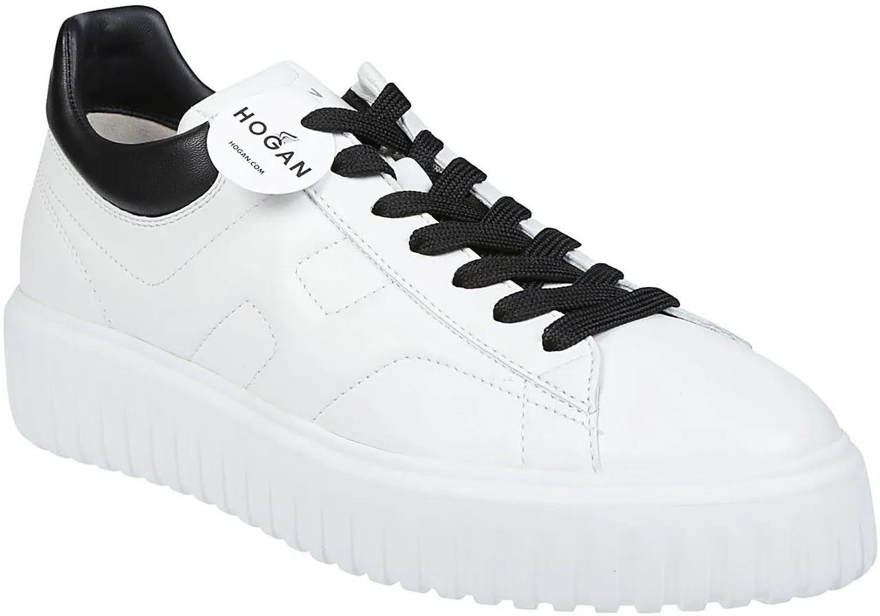 Thumbnail - Hogan Low-Top Sneaker - H-stripes Sneakers White - Gr. UK_7_5 - in Weiß - für Damen