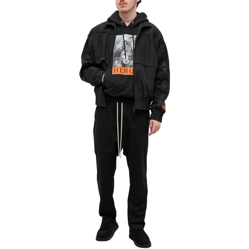Heron Preston  Bw Heron Logo Hoodie schwarz