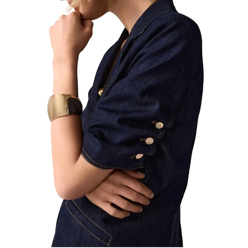 Joseph Ribkoff Trenchcoat Joseph Ribkoff Lds Jacket  Blauw 261968 blau(Image 4)