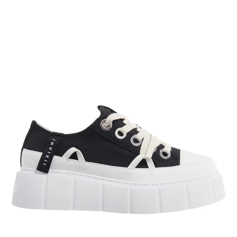 INUIKII Plateau-Sneaker MATILDA CANVAS LOW Black