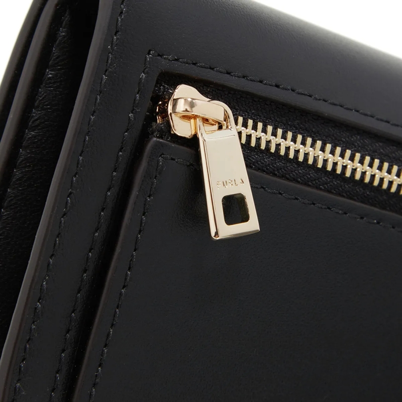 Furla Bi-Fold-Portemonnaie Furla Sfera M Compact Wallet Nero(Image 4)