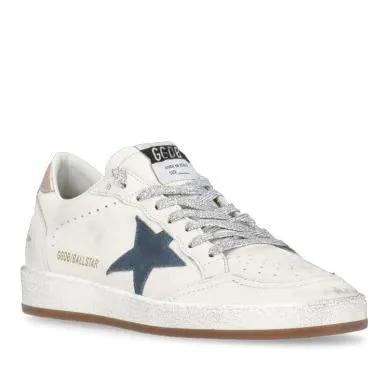 Golden Goose Low-Top Sneaker - Ball Stars Sneakers - Gr. 40 (EU) - in Weiß - für Damen