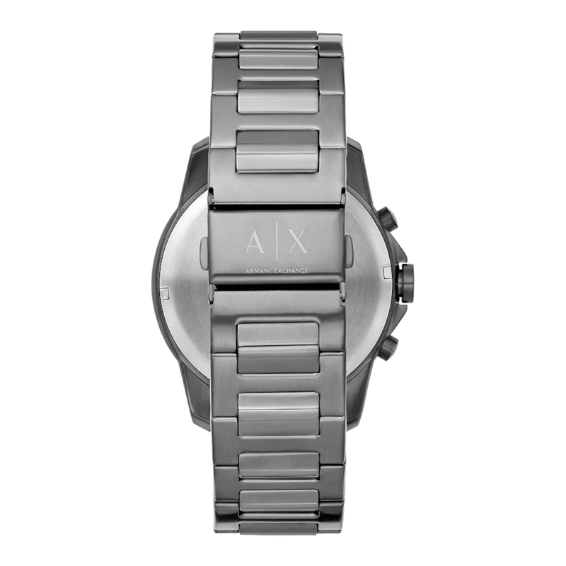 Armani Exchange Chronograph Edelstahl Armbanduhr anthrazit (Image 6)