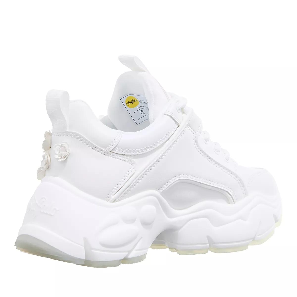 Buffalo Binary Rose White Platform Sneaker