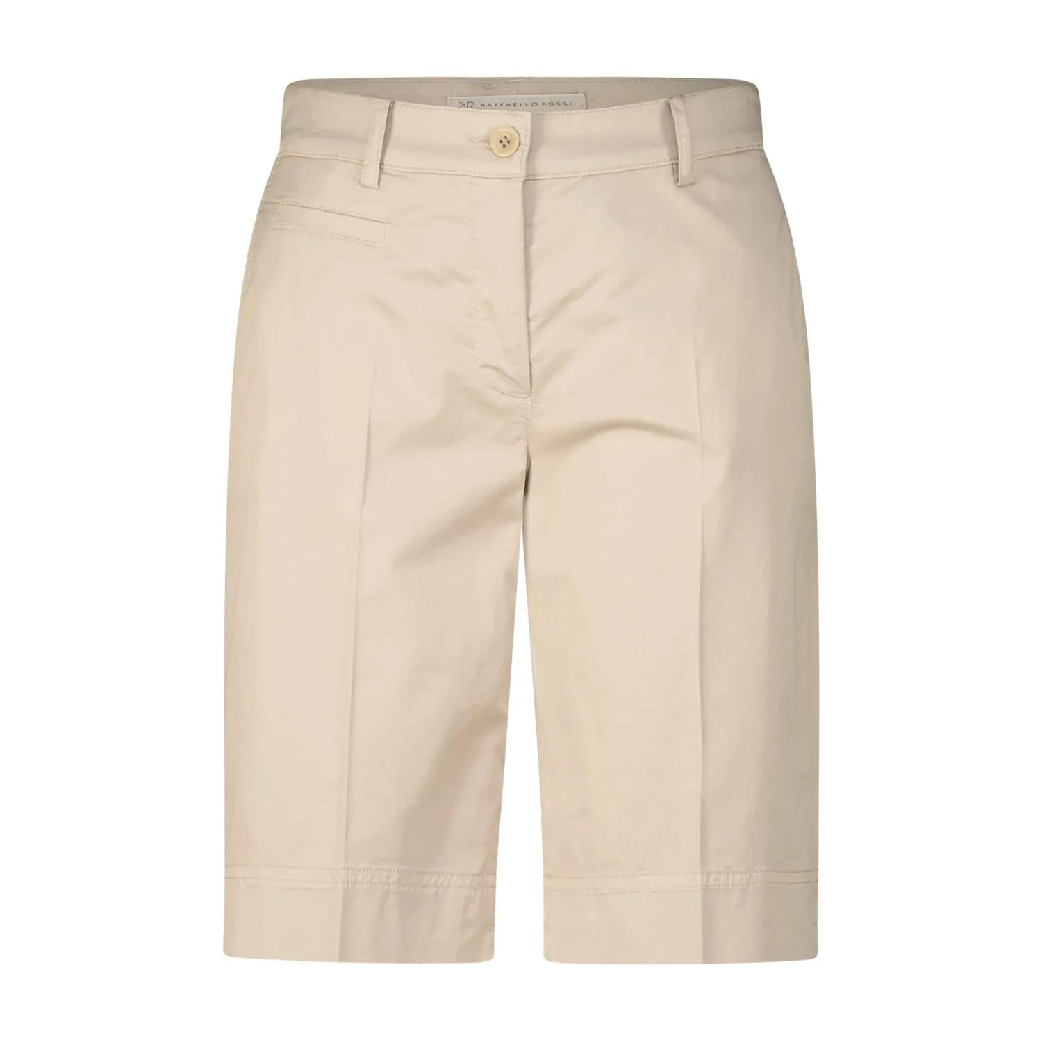Thumbnail - Raffaelo Rossi - Bermuda Shorts Marilyn aus Baumwolle - Größe 42 - beige