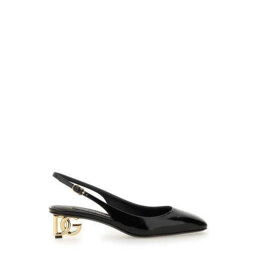 Dolce&Gabbana Pump Patent Leather Slingback Black