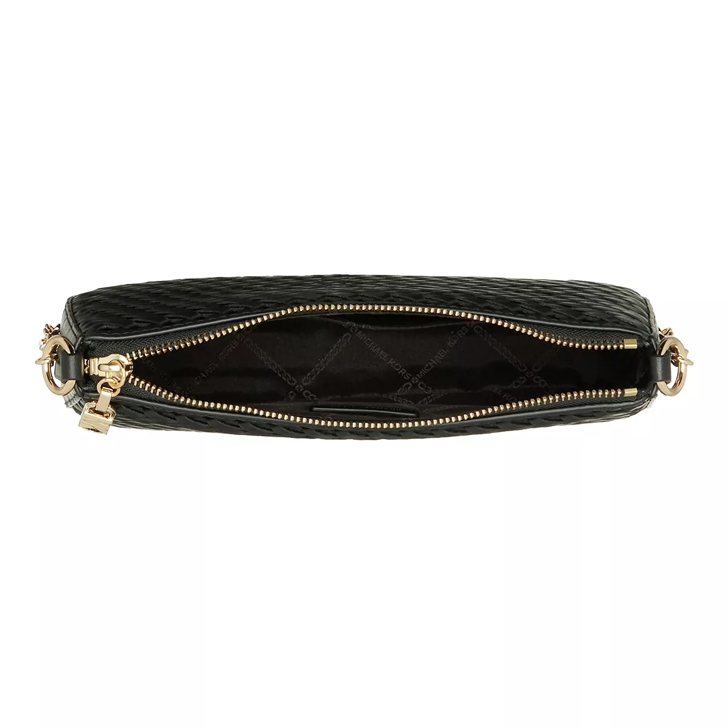 Michael Kors Md Chain Pouchette Black Pochette