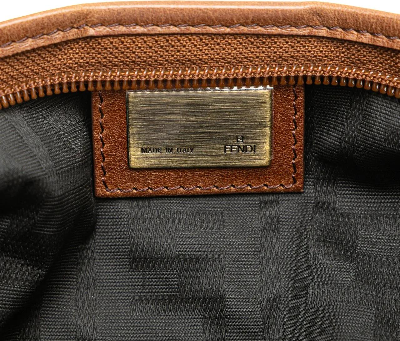 Thumbnail - Fendi Crossbody Bags - Zucca Canvas FF Handbag - Gr. unisize - in Braun - für Damen
