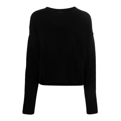 Pinko Black Long Sleeved Sweater Black 