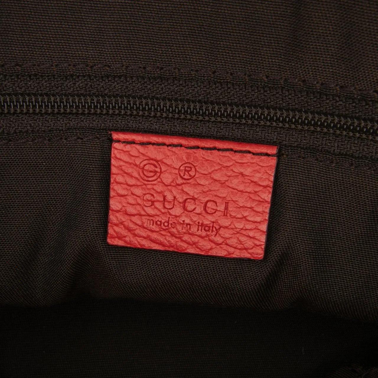 Thumbnail - Gucci Hobo Bags - Leather Bamboo Tassel Satchel - Gr. unisize - in Rot - für Damen