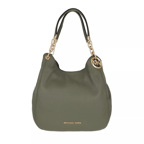 MICHAEL Michael Kors Lillie Large Chain Tote Army Green Shopper