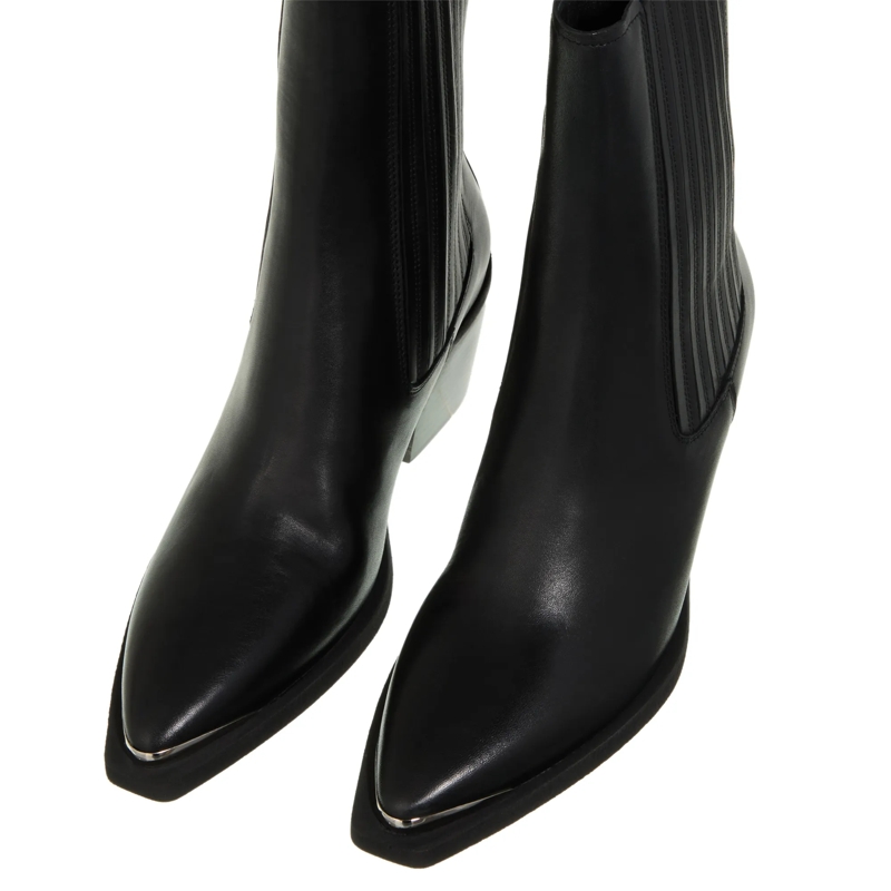 Nubikk Cowboy-Stiefel Liv Loua Metal Black Leather(Image 5)