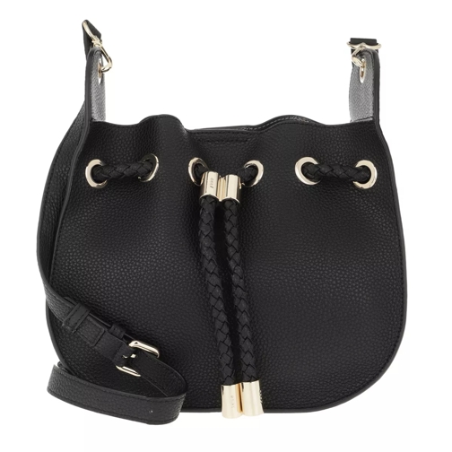 DKNY Alice Medium Sinch Crossbody Bag Black/Gold Bucket Bag