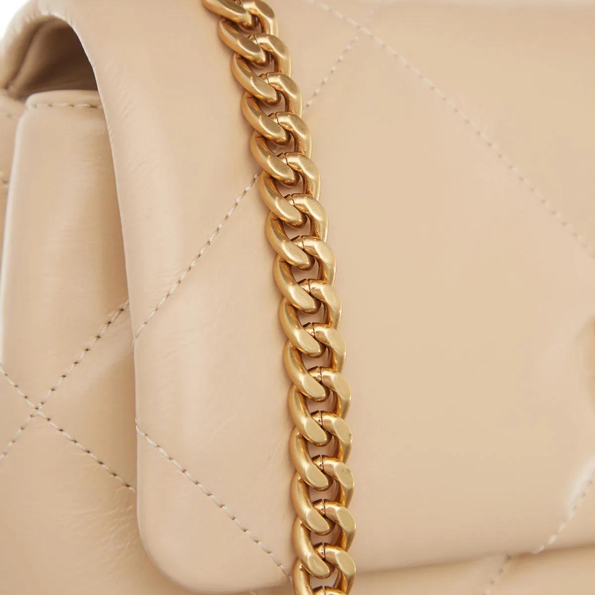 TORY BURCH Hobo bags Kira Diamond Quilt Small Convertible Shoulder Bag in beige