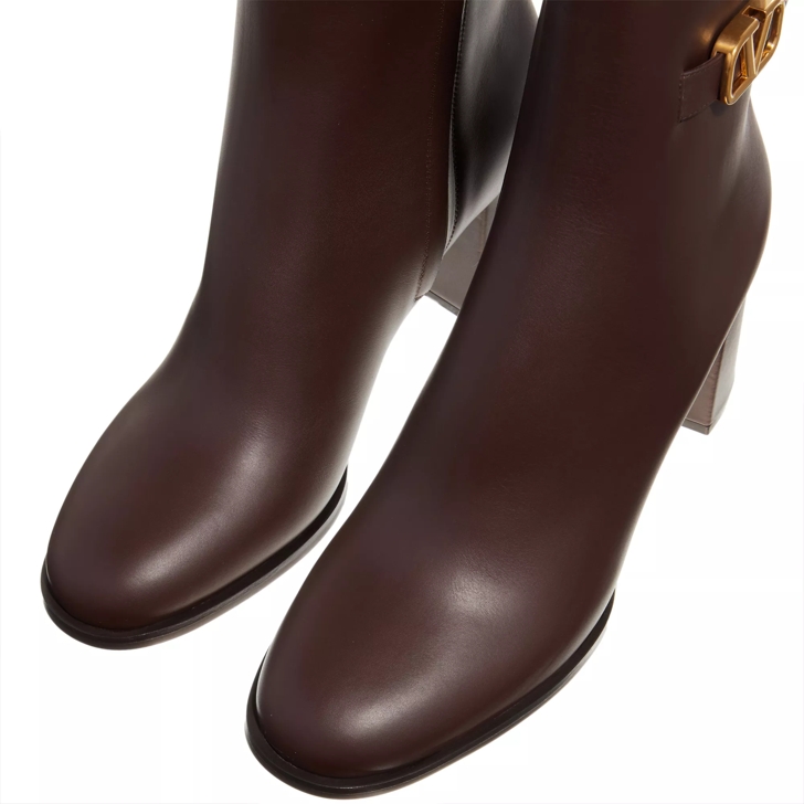 Valentino Garavani Signature Smooth Leather Boots Fondant | Ankle Boot 