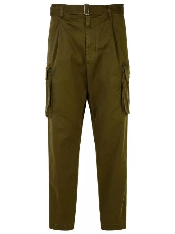 Dsquared2 - Dark Green %27Cargo%27 Pants - Größe 48 - green