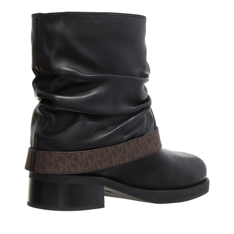 MICHAEL Michael Kors Motorlaarzen Colby Flat Bootie Brown/Blk(Image 4)