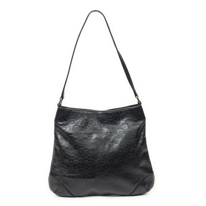 Gucci Crossbody Bag Signature Hobo schwarz