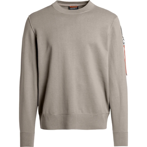 Parajumpers  Basic Braw Crew Neck Sweater beige