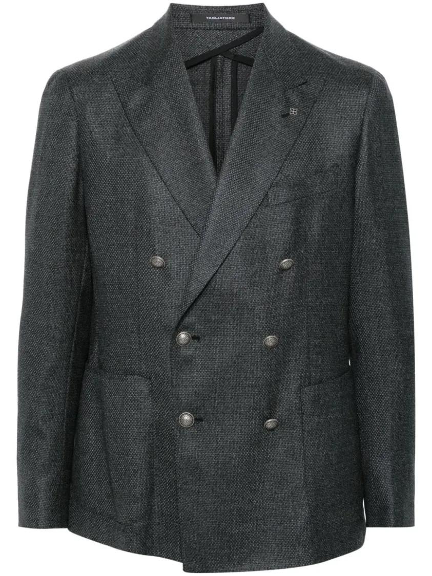 Tagliatore - Dark Grey Montecarlo Jacket - Größe 48 - grau