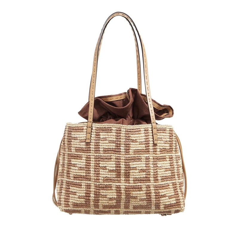 Fendi Shopper ShoppingRoll Paglia Bag