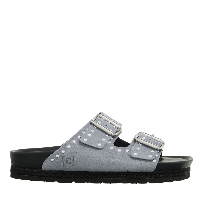 Espadrij l’originale Slides Ami Rivet Gris