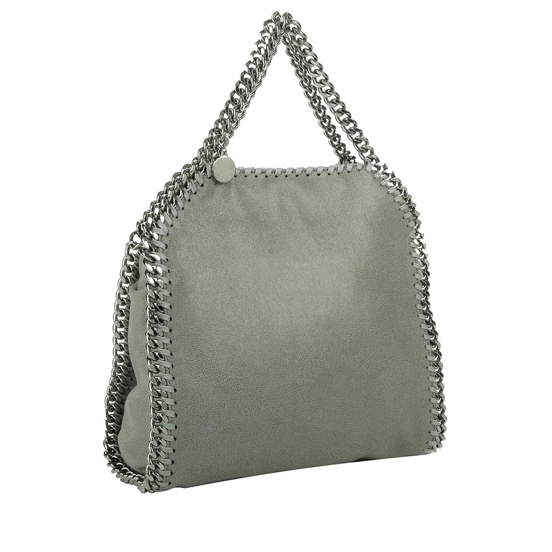 Stella McCartney Tote Mini Falabella 3Chains Light Grey(Image 5)