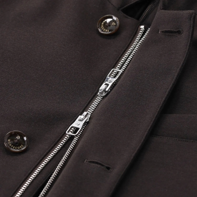 MONTECORE Daunenjacke Mantel mit Daunen blau(Image 5)