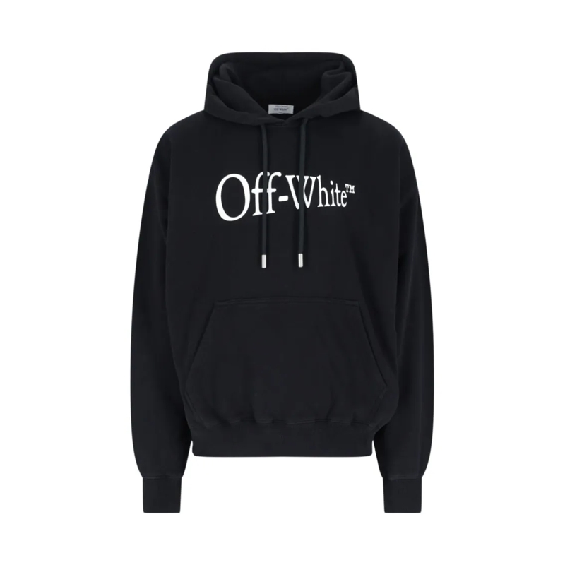 Off-White  "Run Arrow Skate" Hoodie – Black Black