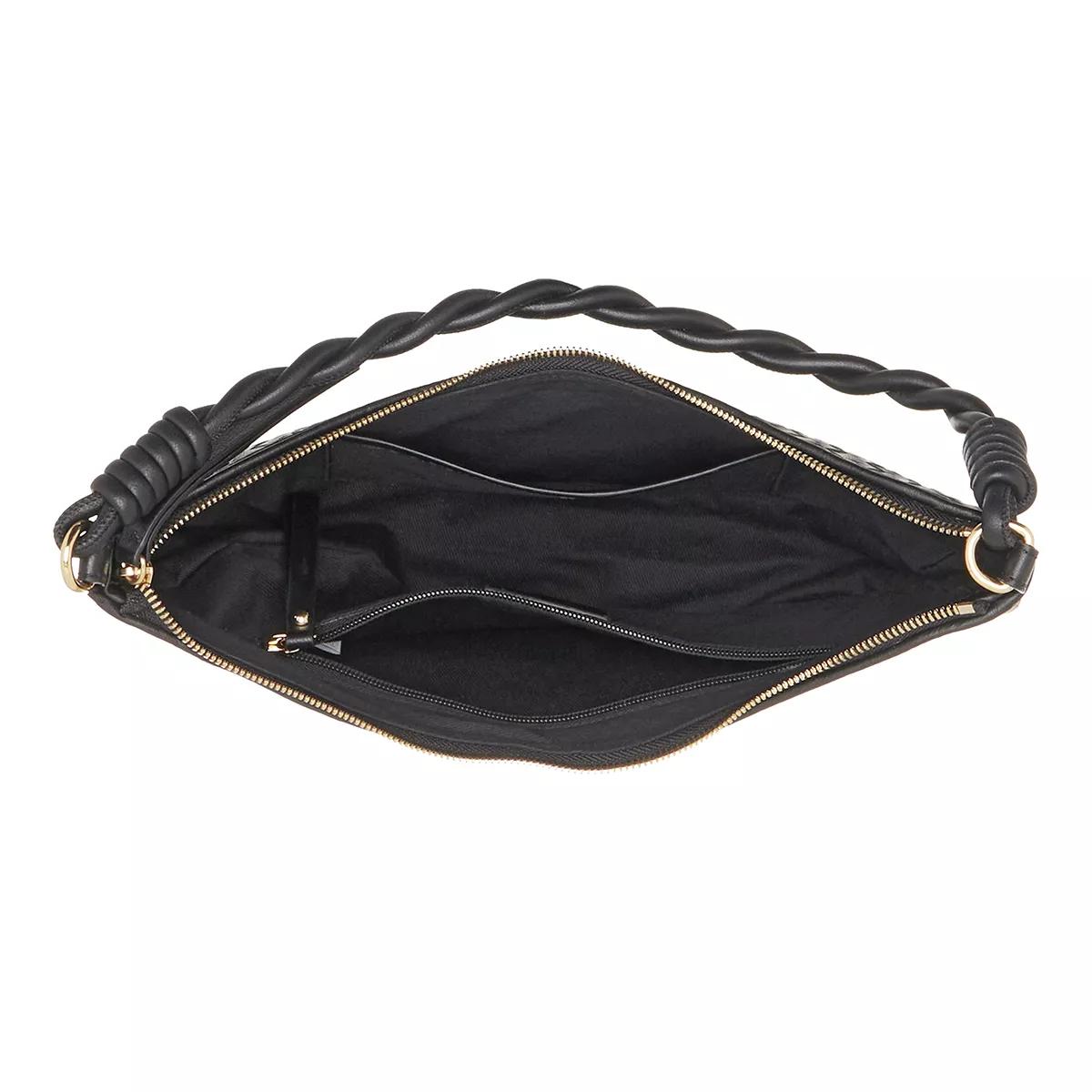 abro Hobo bags Schultertasche Moon in zwart