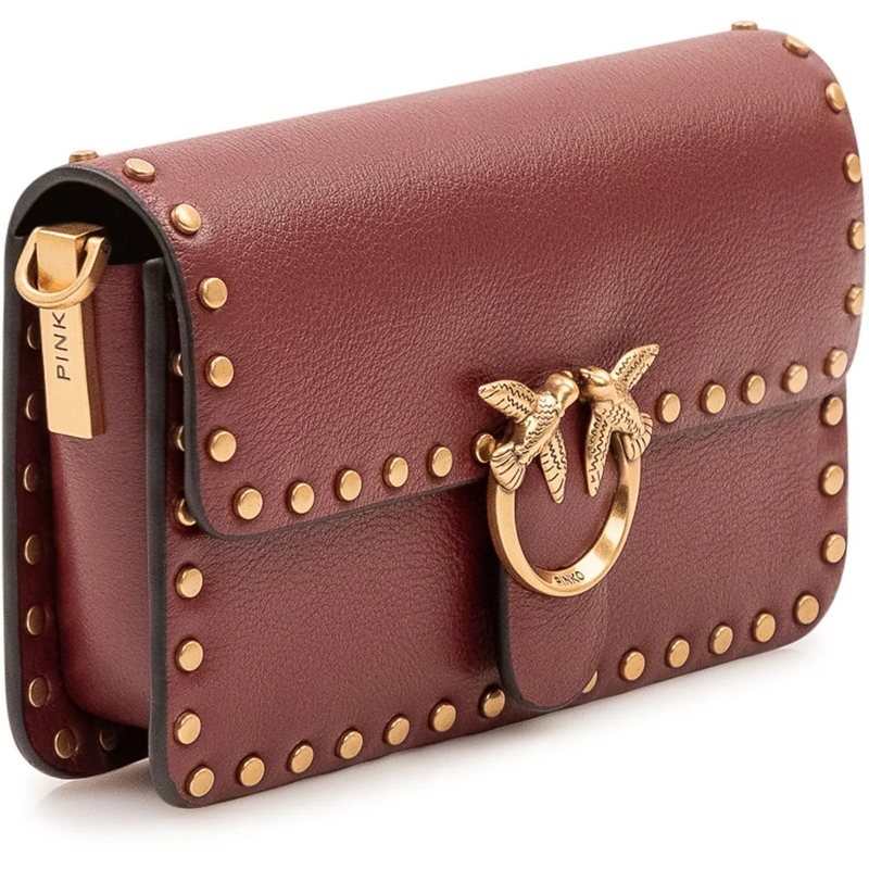 Pinko Schultertasche Love One Slouchy Baby Borsa a Spalla braun(Image 3)